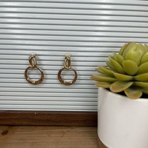 Double Ring Earrings